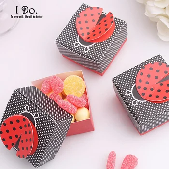 

Free Shipping 10pcs Cute Beetles Birthday Favor Boxes Candy Box Baby Shower Party Decoration Baby Favors And Gifts Chocolate