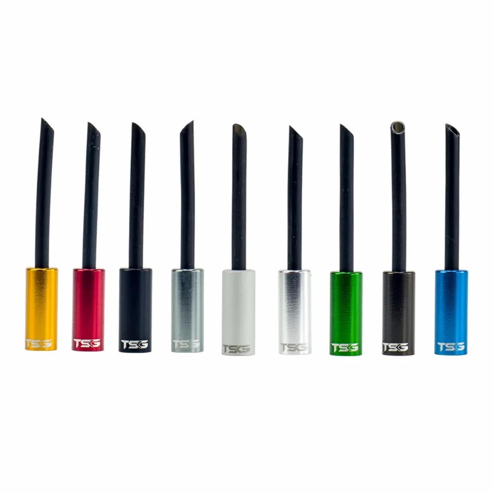 10 pcs Aluminium Alloy MTB Bike Brake Cable Cap Colorful Shift Cable