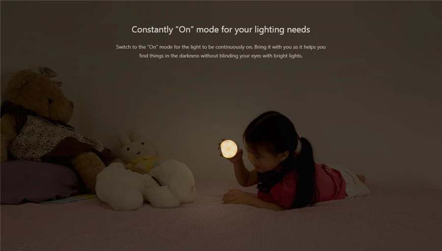 bathroom night light Original Xiaomi Mijia Yeelight LED Corridor night Light Magnetic Infrared Remote Body Motion Sensor light Smart home lamp star night light