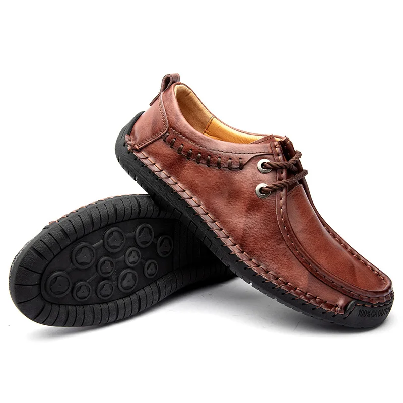 Men's Driving Shoes Men Cow Leather Loafers Fashion Men's shoes Handmade Casual shoes Breathable Moccasins Flats Big Size38-48 Men's Driving Shoes Men Cow Leather Loafers Fashion Men's shoes Handmade Casual shoes Breathable Moccasins Flats Big Size38-48