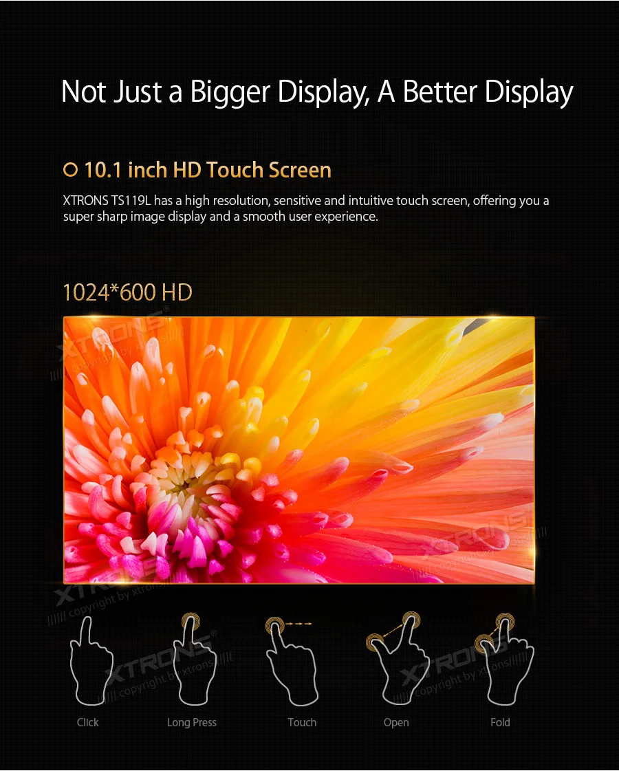 Sale 10.1" Android 8.1 Oreo OS Two Din Car Multimedia 2 Din Car Navigation GPS Double Din Car Radio with 4 Different UI Selectable 4