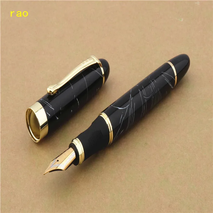 JINHAO X450 красивые 15 цветов Бизнес Средний перьевые ручки новые офисные бизнес школьные ручки - Цвет: Black line