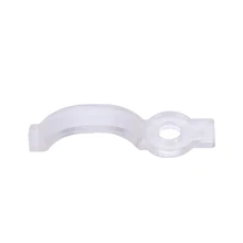 100pcs/lot LED Connector Silicon Clip for Fixing 10mm Width PCB Waterproof 5630 5050 RGB Color LED Strip Bracket Clamp