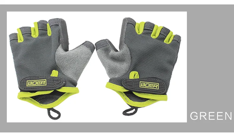 Мужские и женские перчатки для спортзала с половинными пальцами Спортивные Перчатки для фитнеса тренировочные перчатки для занятий спортом на открытом воздухе перчатки для занятий тяжелой атлетикой - Цвет: grey