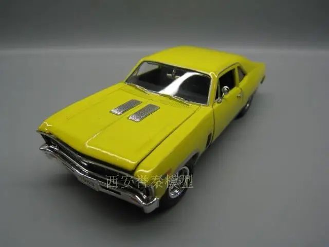 Фирменная 1/32 масштабная модель автомобиля игрушки США Chevrolet NOVA SS литая металлическая модель автомобиля игрушка для коллекции/подарка/украшения