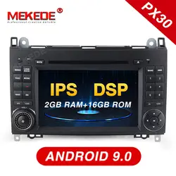 MEKEDE ips DSP Android 9,0 Автомобильная dvd-навигационная система плеер для Mercedes Benz B200 A B класс W169 W245 Viano Vito W639 Sprinter