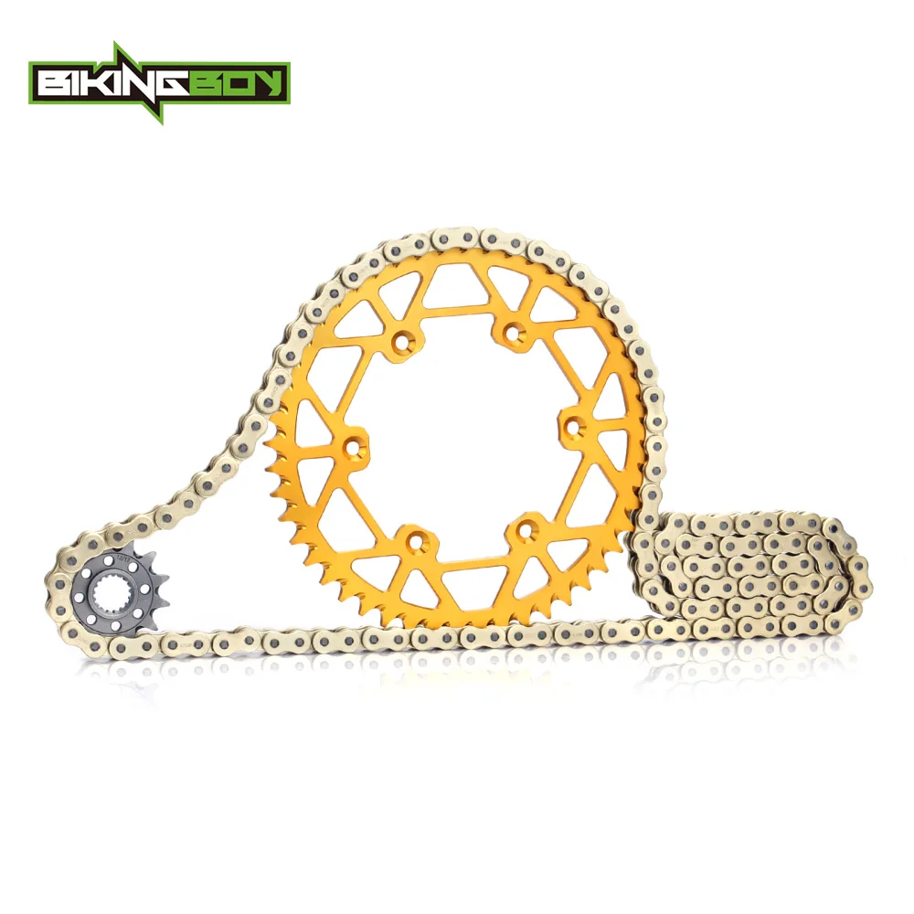 Передние звездочки BIKINGBOY 13T задние 48T 49T 50T 51T 52T цепи 520 для Suzuki RMZ 450 RMZ450 2005 2016 Φ 05 16