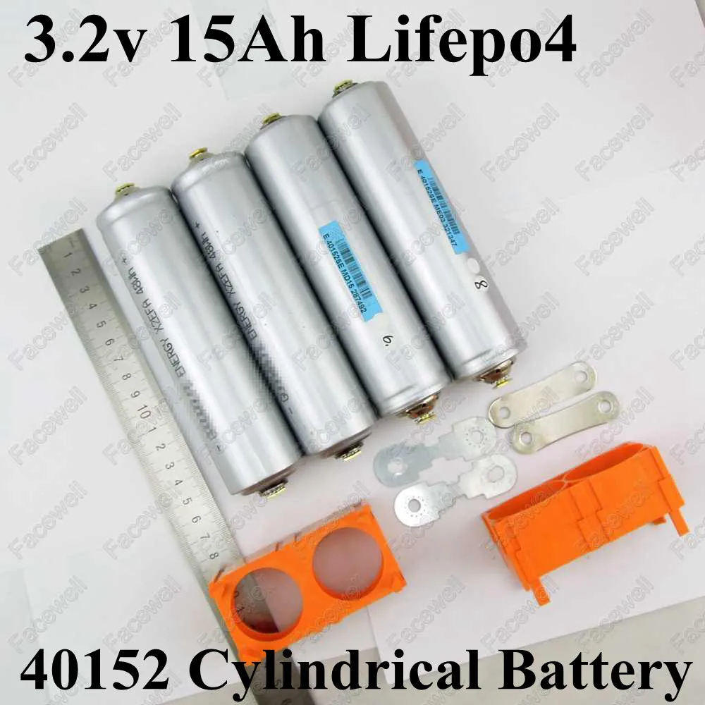 4 шт. lifepo4 40152 батарея 15Ah 3,2 v 40152 батареи 17ah 100A высокий расход 30A не 38120 для diy e велосипед Аккумуляторный блок электроинструментов