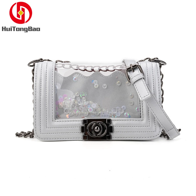 

Women Shoulder Designer Famous Brand Crossbody Bags Chain Clear Tote Ladies Cross Body New Style Shopping Party Messenger Bags