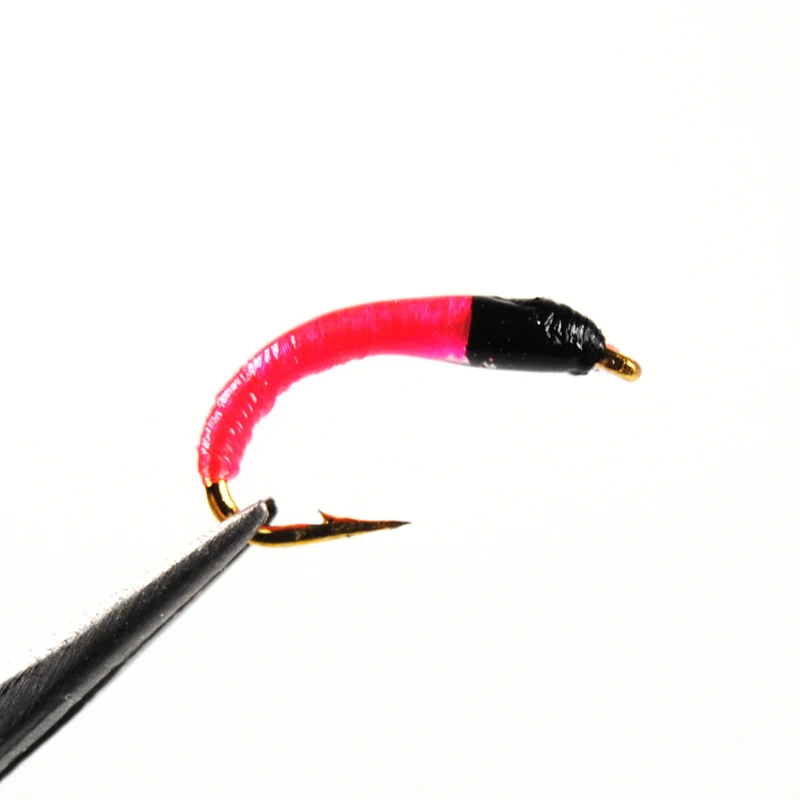 Bimoo 6 шт. Nymph Fly рыболовные приманки Крючки Размер 14 зуммер Midge рыболовные аксессуары