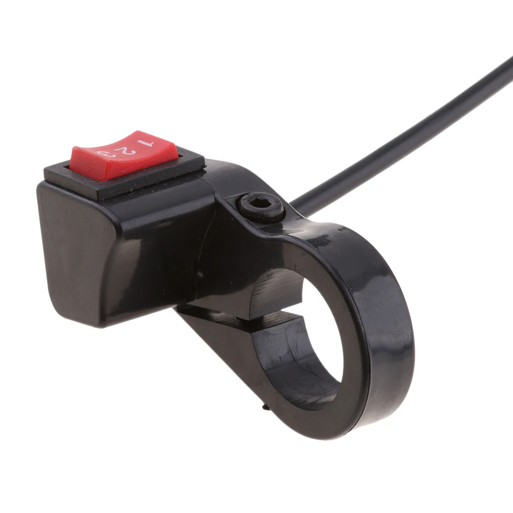 Handlebar switch Handlebar 3 Speed Position SPDT Switch Motorcycle Electric Bike Scooter-Black brushless motor controllers
