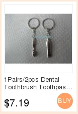 4 предмета в комплекте золотистого цвета в форме коренного зуба ключ цепочка, Зуб Стоматологическая стоматологическое лабораторное станет желанным подарком для друзей