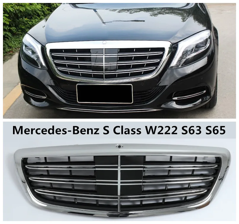 Auto Grille Racing Grills For Mercedes Benz S Class W222 S63 S65 S320