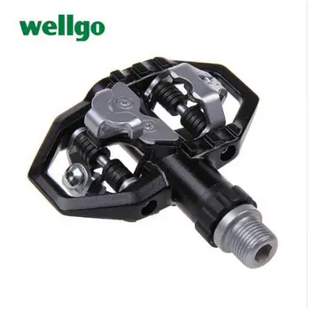 

Wellgo M279 Aluminum Alloy Self-locking Pedal Sealed Bearing Clipless Mountain road Bike MTB Pedal Bicycle Parts
