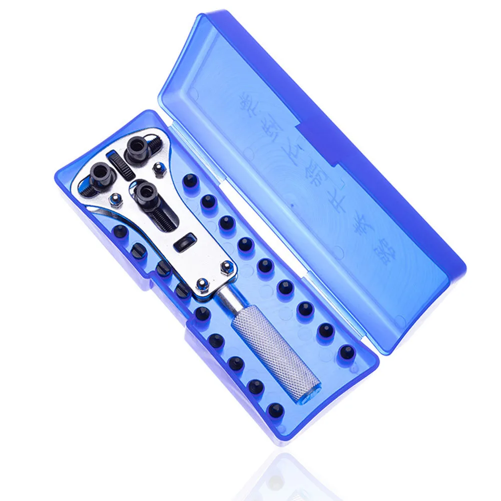 

Repair Tool Three Claw Steel Teeth Maintenance Watch Opener Practical Screw Remover Boxed Professional Adjustable Wrench