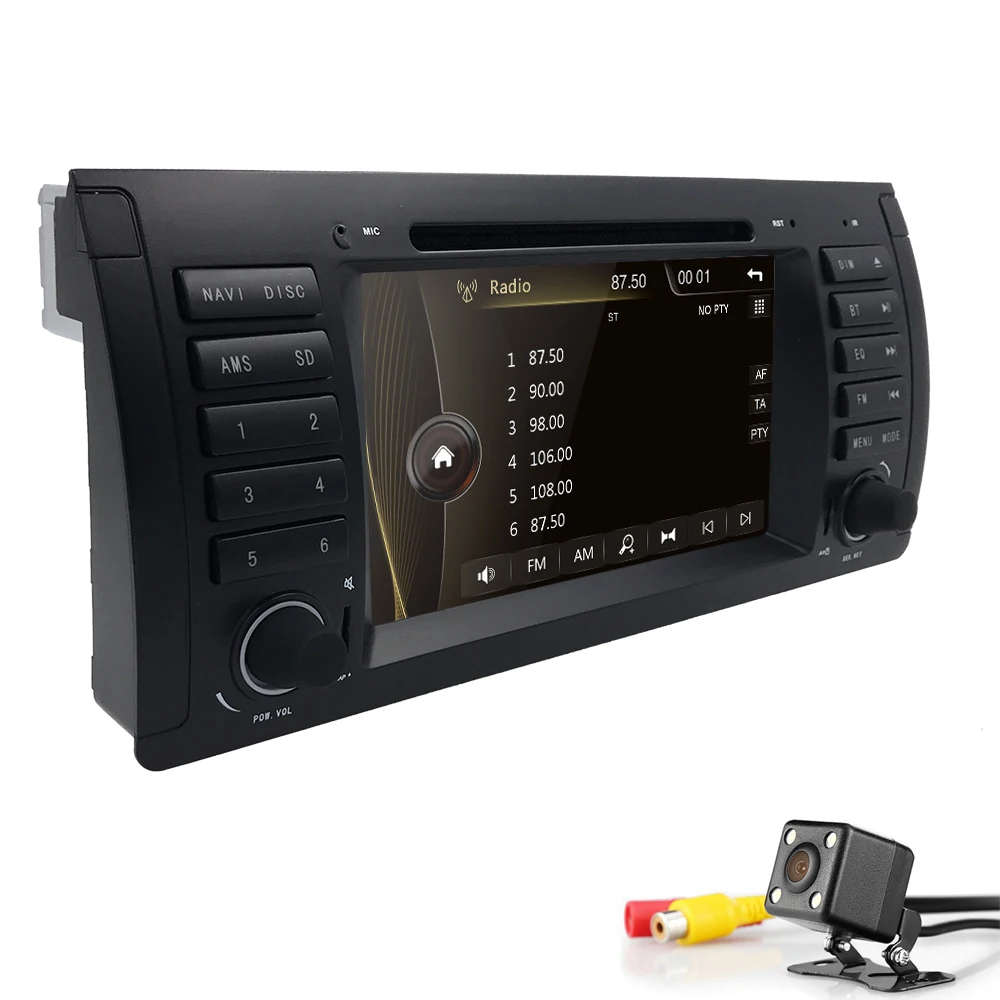 

Car multimedia player For BMW E53 X5 E39 Car Stereo DVD Player 7" Radio GPS Navigation Bluetooth 1080P USB RDS AM/FM 8G Map Cam