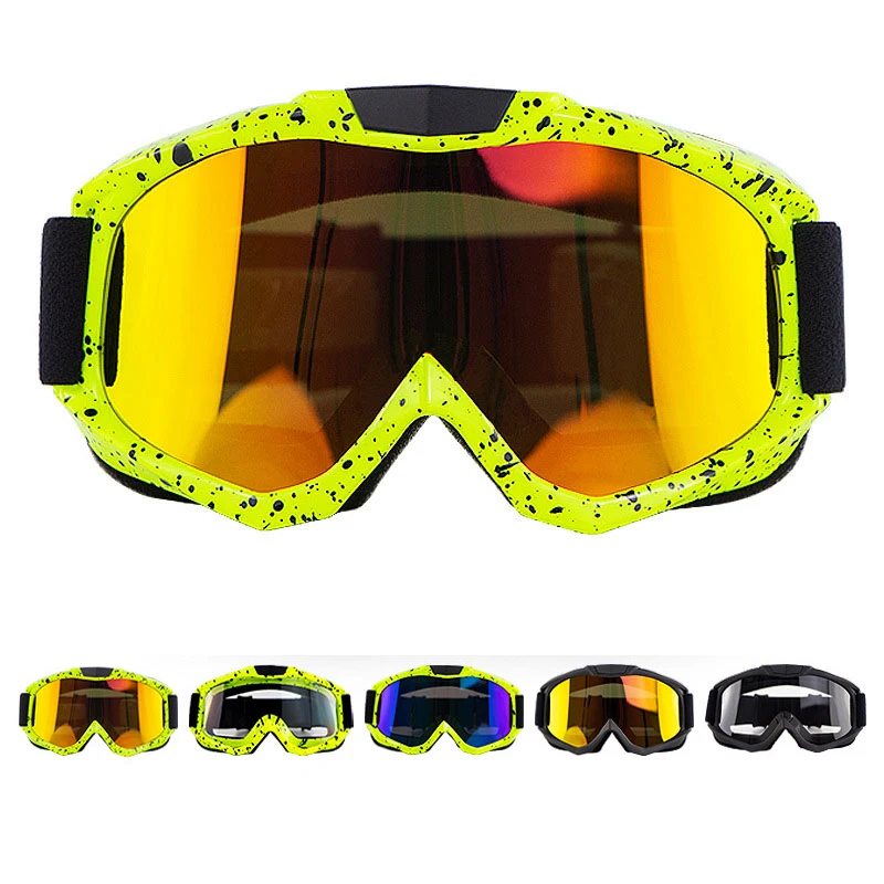 Moto rcycle نظارات moto عبر خوذة نظارات gafas moto عبر ديرتبيكي خوذات الدرجات البخارية نظارات نظارات التزلج التزلج نظارات