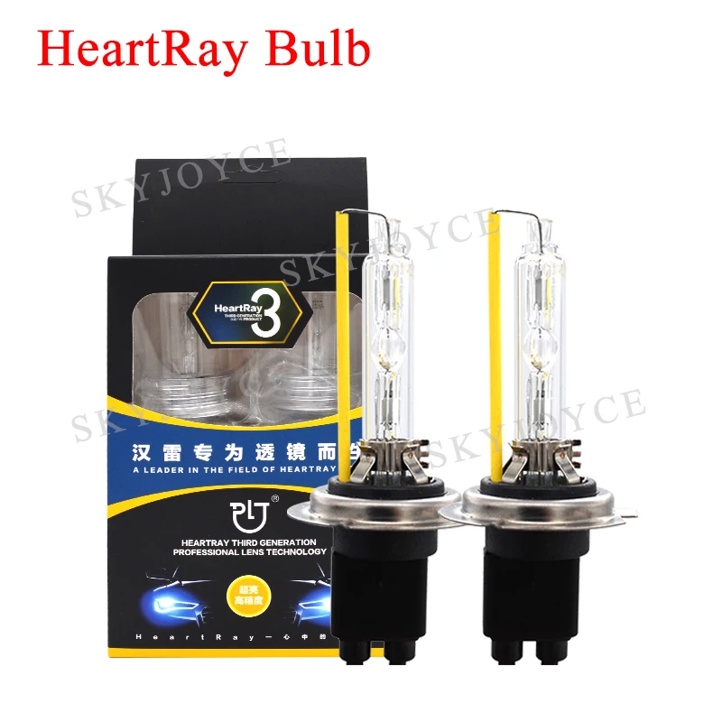 SKYJOYCE 35 Вт Yeaky Cnlight HeartRay HID лампы 4300K 4500K 5500K 6500K 6000K H1 H11 H3 HB3 HB4 D2H H7 для автомобильных фар