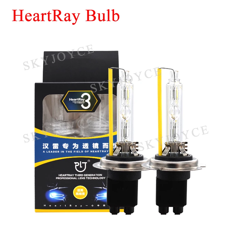 SKYJOYCE Оригинальная лампа для автомобильных фар 35 Вт Yeaky Cnlight HeartRay HID 4300K 4500K 5500K 6500K