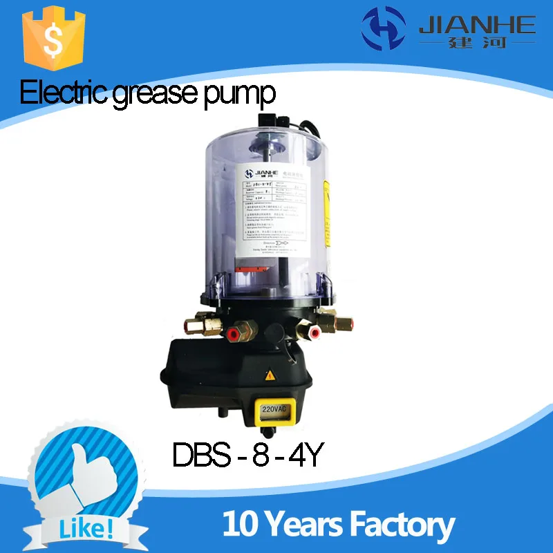 Buy JIANHE 8L 220VAC DBS 8 4Y Electric Grease Pump for Lubrication System/CNC