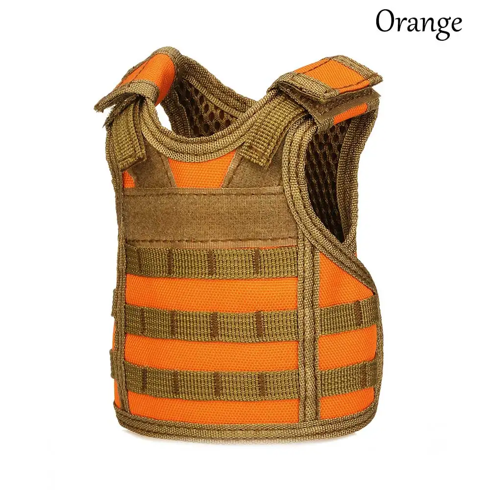 SINAIRSOFT, тактические, для пива, военные, Molle, крышка для бутылки, жилет, охладитель напитков, рождественское платье, аксессуары, для Хэллоуина, вечерние, LY2074 - Цвет: Orange