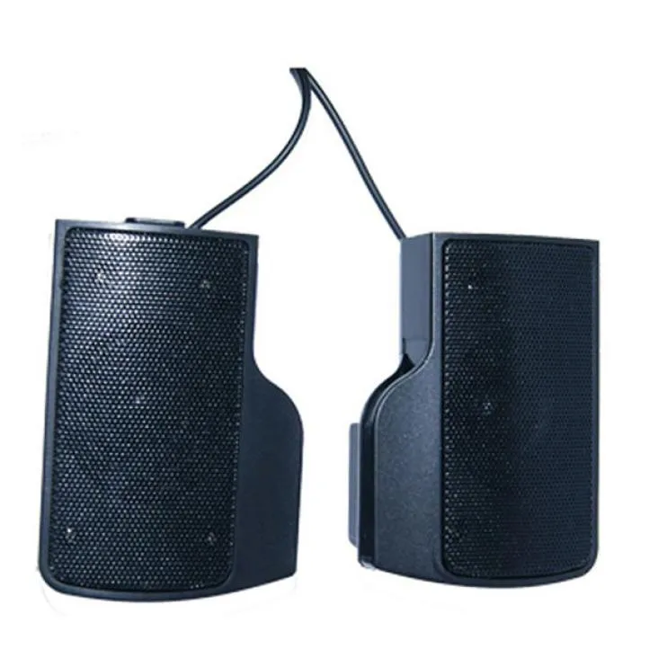 

Hot Product New 1 Pair of Mini Portable USB Multimedia Computer Laptop Audio Sounder Speaker boombox caixa de som