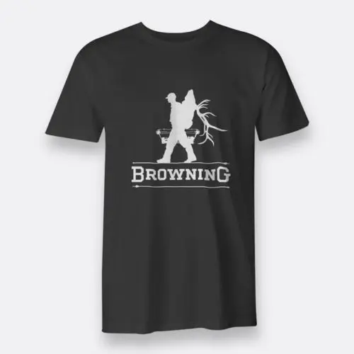 

Behind The Tines Browning Tees Black S-3XL Men's T-shirts Cool Casual pride t shirt men Unisex New Fashion tshirt free shipping