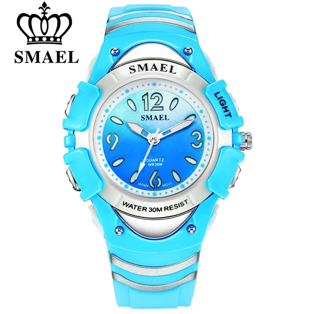 SMAEL Fashion Brand Children Watches LED Digital Quartz Watch Boy And Girl Stude SMAEL Fashion Brand Children Watches LED Digital Quartz Watch Boy And Girl Stude