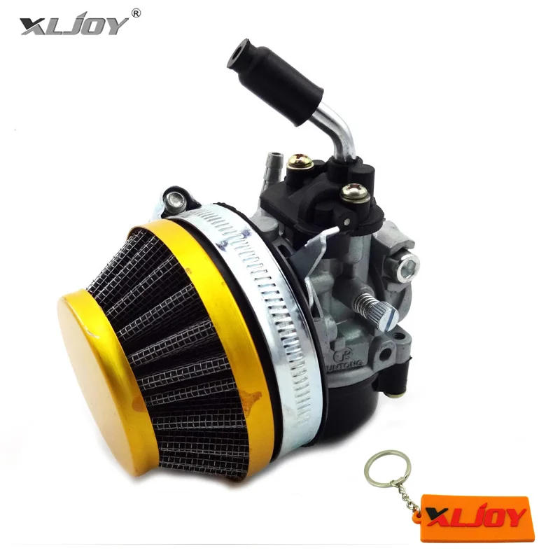 XLJOY Aftermarket Carb Dellorto стиль SHA 14 мм карбюратор, воздушный фильтр для Tomos A36 Золотая пуля Targa LX TT Sprint Colibri