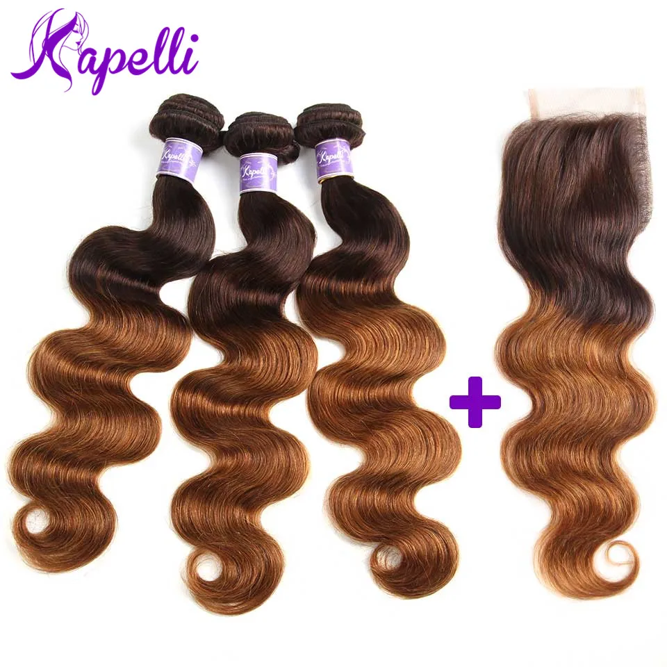Human Hair Peruvian Body Wave Human Hair Bundles With Lace Frontal Closure 100% Human Hair 3 Bundles With Lace Frontal