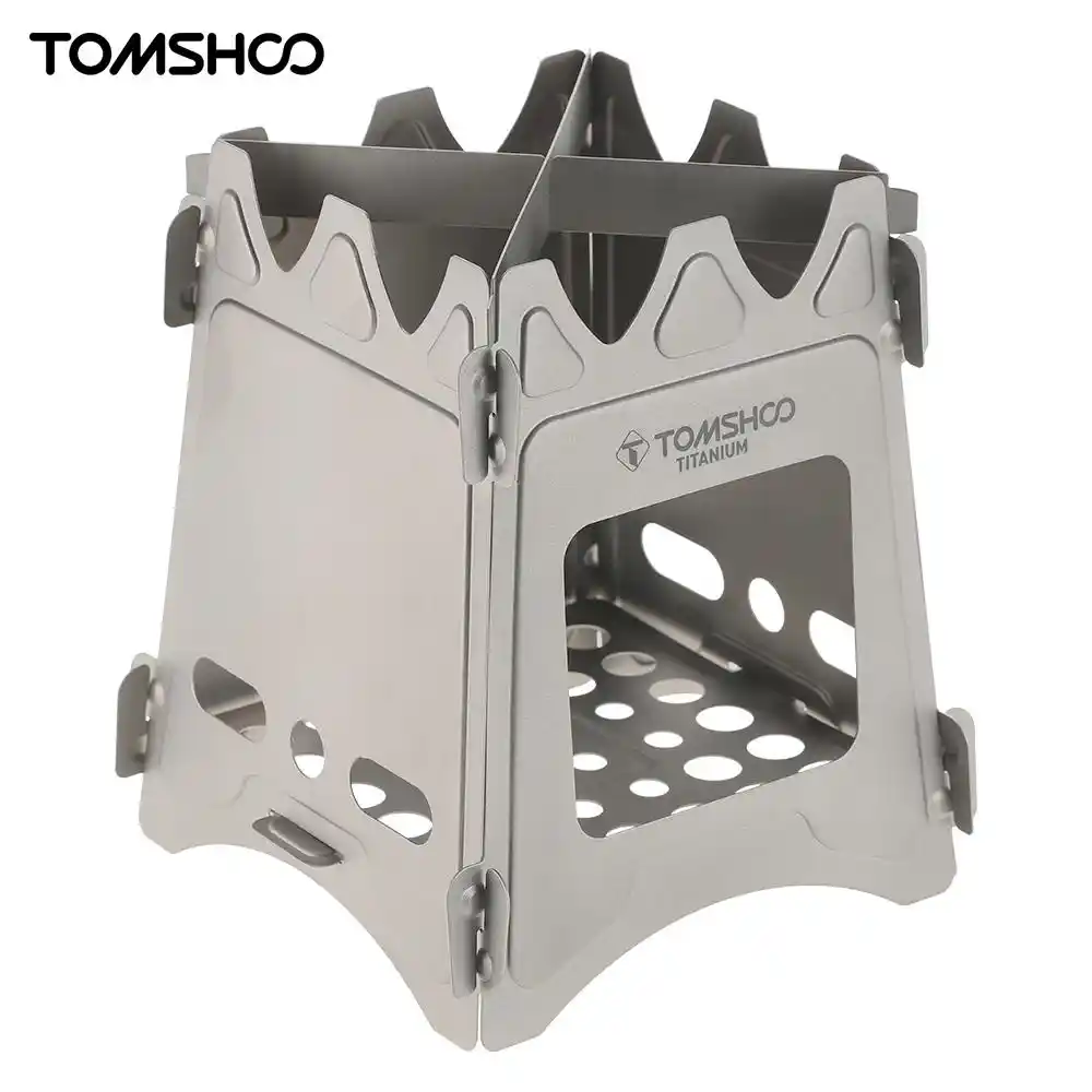 tomshoo camping wood stove