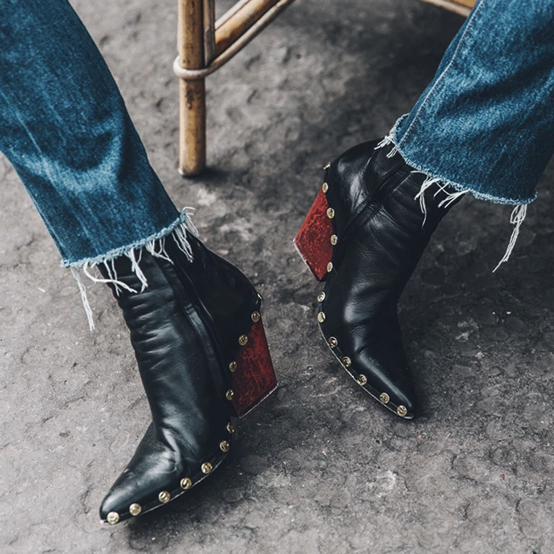 bottines luxe femme