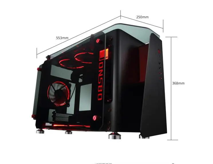 JONSBO MOD1 MINI ITX шасси (Все алюминиевая коробка/3 0 мм толщина алюминиевой пластины + 5