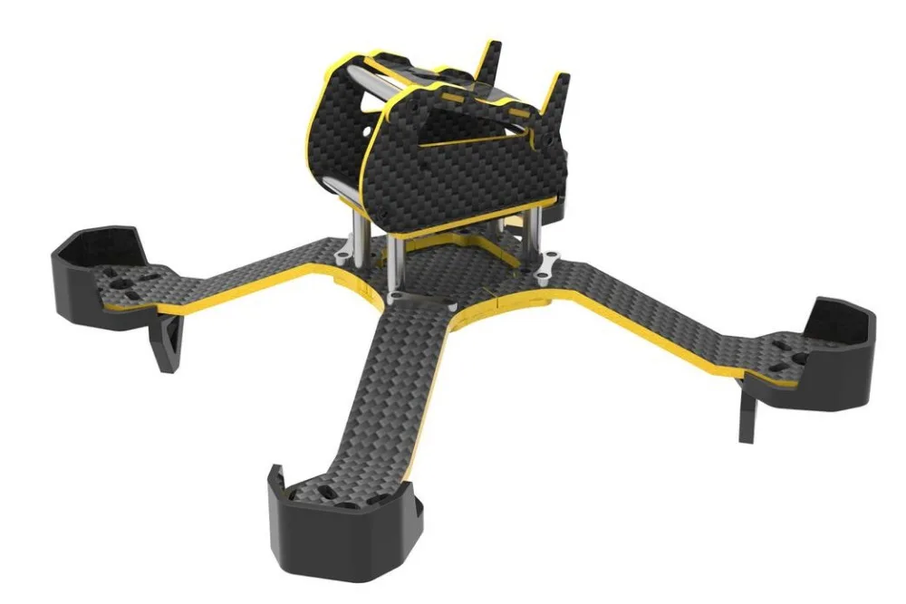 

Awesome TS-195 195mm Wheelbase 3.5mm Arm Thickness Carbon Fiber Frame Kit for FPV RC Multicopter drone