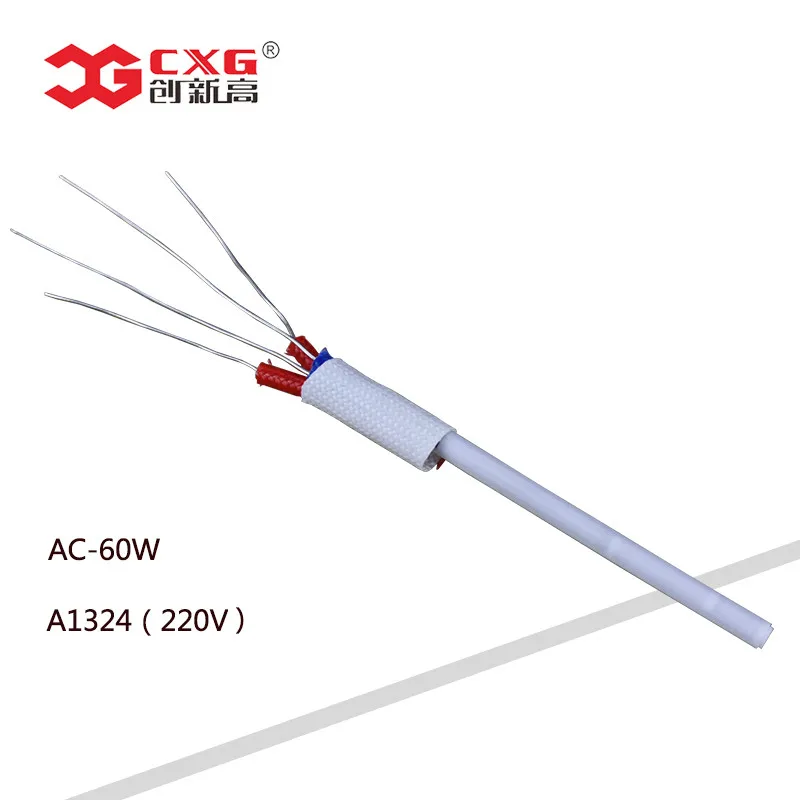 Free shipping heating element A1324 220V 60W for CXG 936d soldering iron heating replacement (5)_