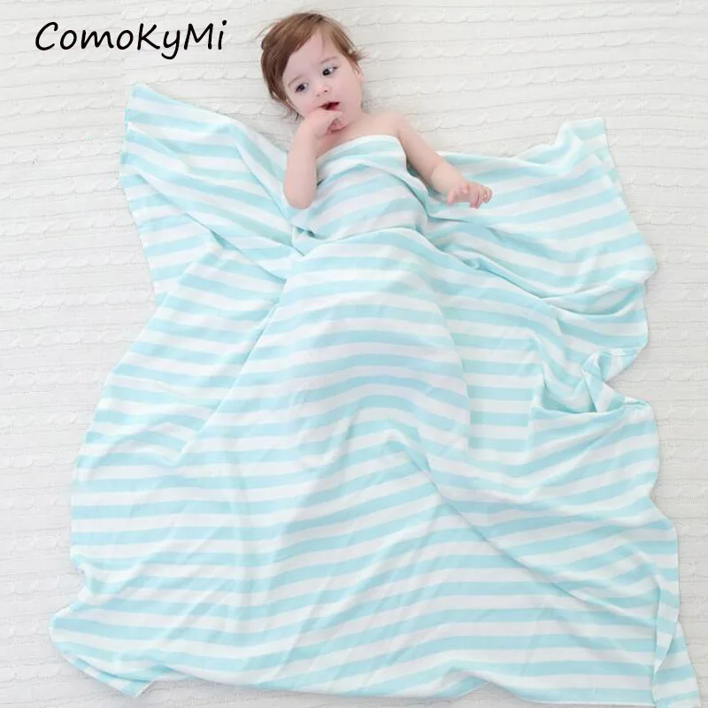 comokymi 110*120cm Baby Bamboo Blanket Swaddling Blankets Super Soft Hot sale New Design Bamboo