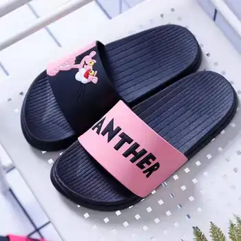 

Summer Slides Cartoon Women Slippers Cute Home Slippers Slip on Slide beach Women Shoes Comfortable Flip Flops