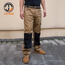Высококачественные мужские брюки Карго повседневные мужские брюки с несколькими карманами военный комбинезон для мужчин длинные брюки ID621