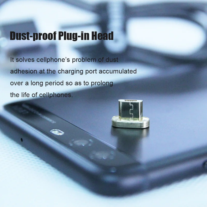 Магнитный адаптер CANDYEIC Micro USB для кабеля HUAWEI Moto Магнитная Зарядка SAMSUNG HTC Sony XIAOMI