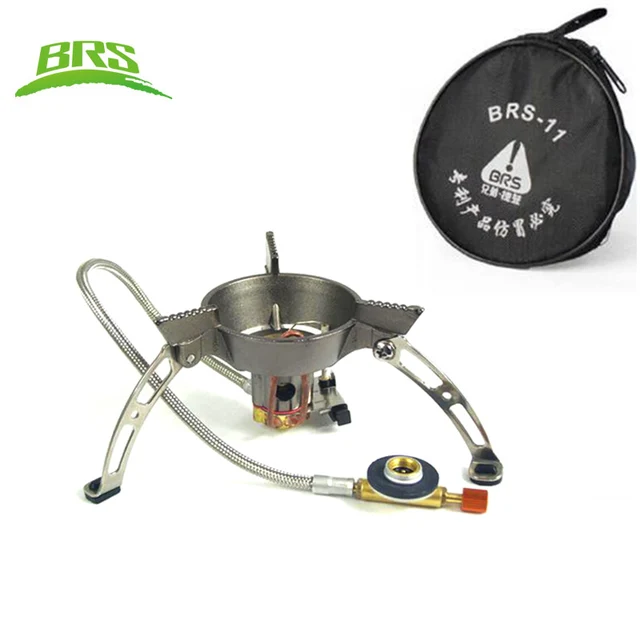 BRS 11 Ultralight Backpacking Camping Stove Windproof Portable Gas