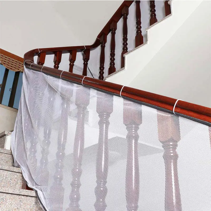 

Children Safety Stair Mesh Net Baby Stairway Protection Safety Fence Kids Anti-fall Railing Stairs Balcony Safe Protecting Net