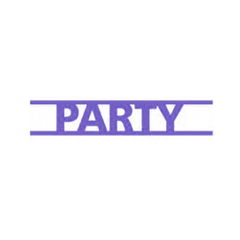 

PARTY Word Dies Letter Metal Cutting Dies for Card Making Scrapbooking DIY Album Embossing Paper Craft New 2019 Dies