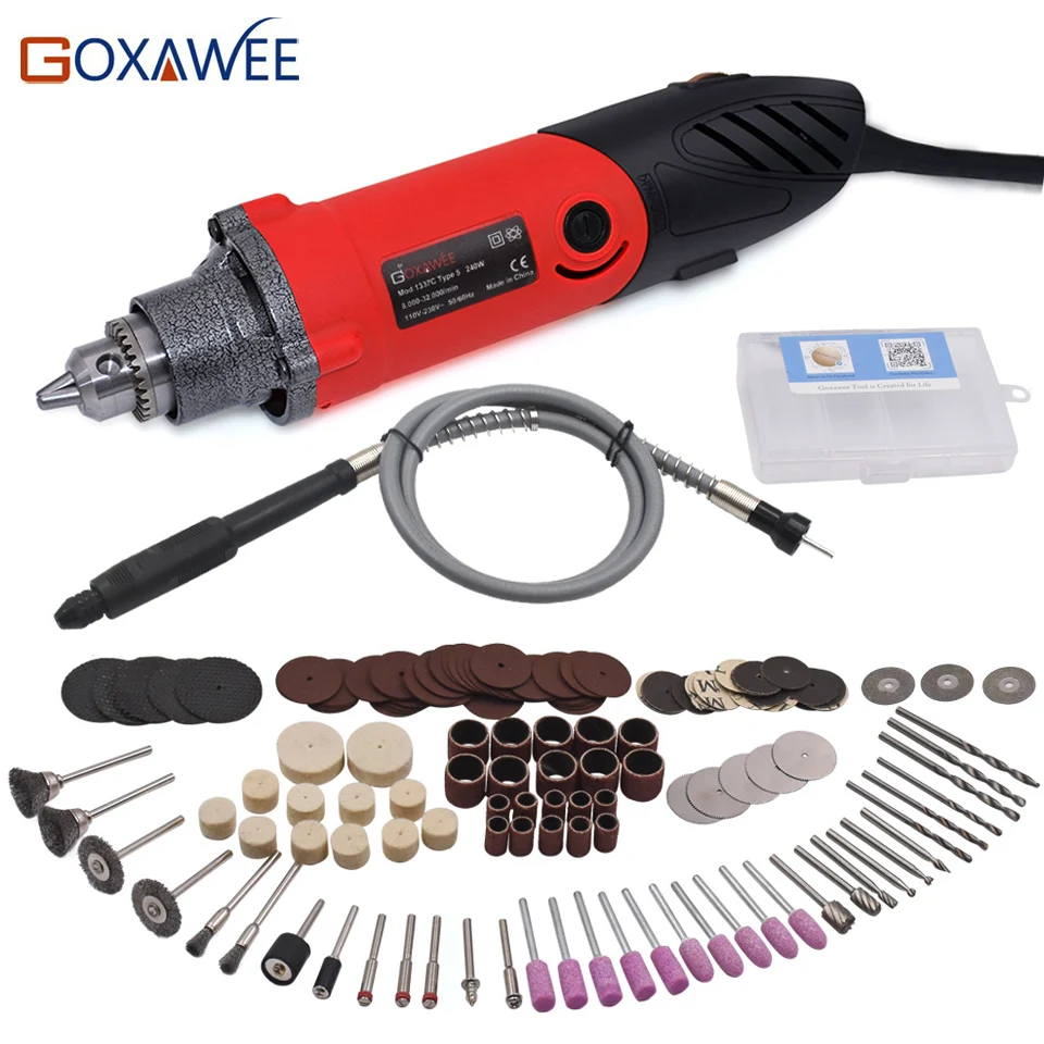 Buy 240W Mini Drill Electric Rotary Tools Dremel Style