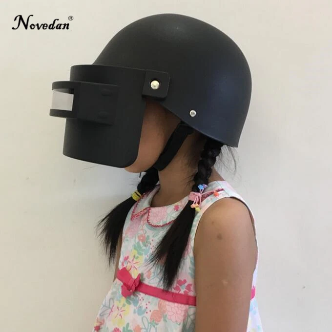  Pubg Level 3 Helmet Cosplay Costumes Playerunknown's Battlegrounds Eat Chicken Mask Halloween For K