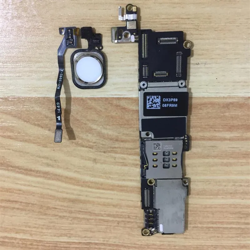 

100% original working motherboard with touch ID for iphone 5S unlocked mainboard install IOS System logic board with chips