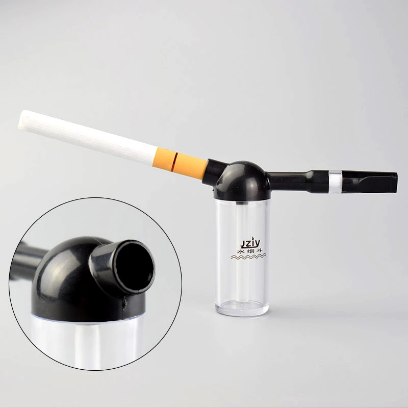 

Double Filter Cigarette Holder Portable Mini Water Smoking Pipe Hookah Pipe
