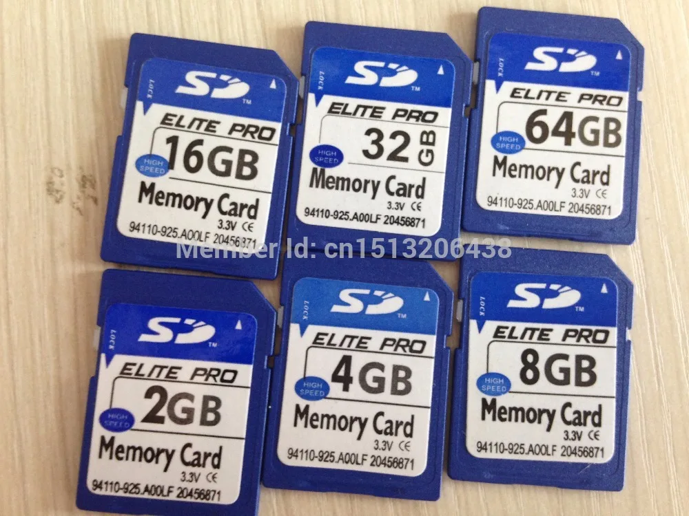  SDHC Card 8G 4G 2G 1G SD Card 8GB 4GB 2GB 1GB Class 4 Full Capacity Guaranteed Otherwise Full Refund Memory card Free shipping 