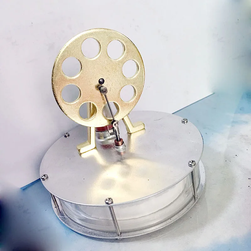 Low Temperature Stirling Engine Model SteamPower Physical Invention Scientific Experiment Toy 3