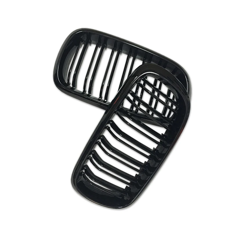 Углеродная решетка для BMW F15 F16 X Series X5 X6 передняя из углеродного волокна двойные
