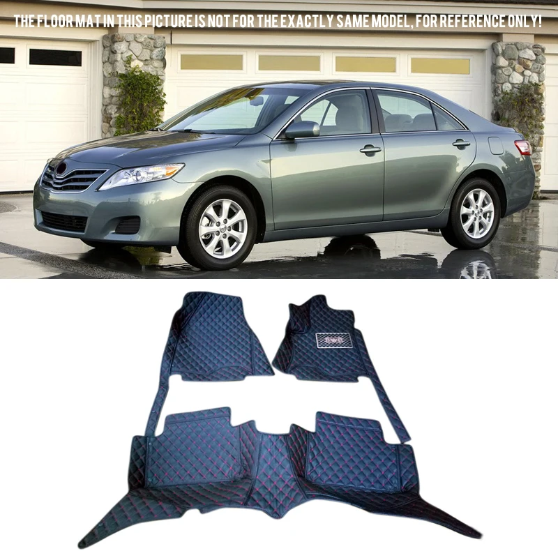 

07-11 For Toyota Camry XV40 Inner Car Floor Pad Foot Mats Carpet Accessories Kits 2007 2008 2009 2010 2011